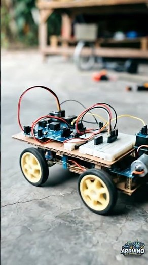 Sensor Murah, Mobil Arduino Auto Belok
