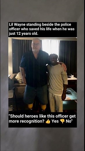 Lil Wayne Meets the Cop Who Saved His Life at 12 – The Full Story
