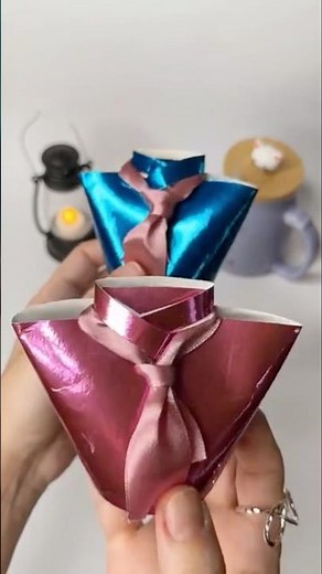 💋The Sweetest Mini Gift Box you make make in minutes #giftideas #easycraft #diy #diygift