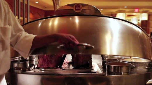 The big reveal. | Lawry's The Prime Rib, Chicago