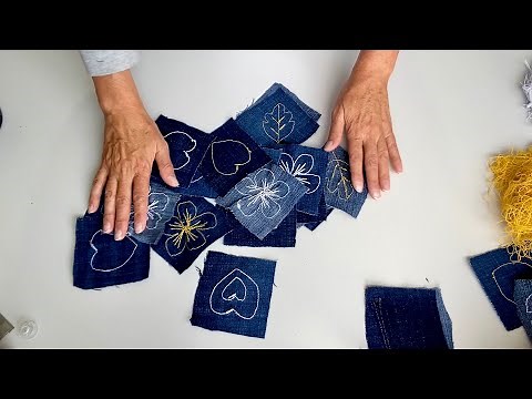 You can make this Beautiful Denim TOTE BAG from old jeans DIY