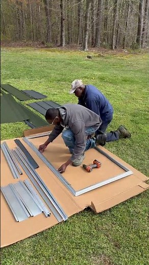 Assembling the Scotts® Garden Storage Shed with From The Ground Up DIY