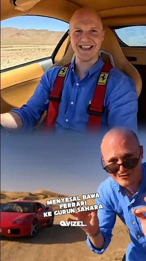A YouTuber Dared to Take His Ferrari 360 Modena to the Sahara Desert!