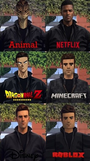 Claude In Different Variations #gta3 #gtaiii #libertycity #gta #shorts