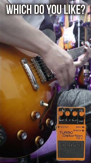 ES335 type BOSS DS-2 vs DS-1X🎸 #guitarpedals