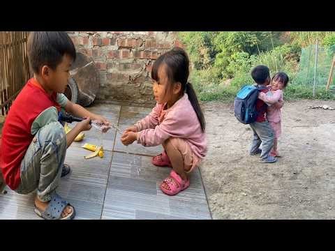 Two Orphaned Siblings Reunite On A Weekend Visit, Filling The Little Girl’s Heart With Happiness.