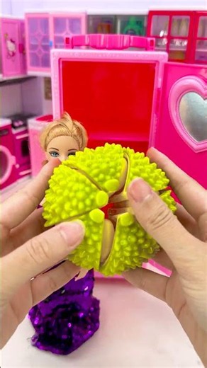 Satisfying With Unboxing Barbie and Doll Wardrobe Toys, ASMR Video #shorts