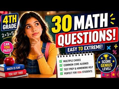 Only Geniuses Pass This 4th Grade Math Challenge