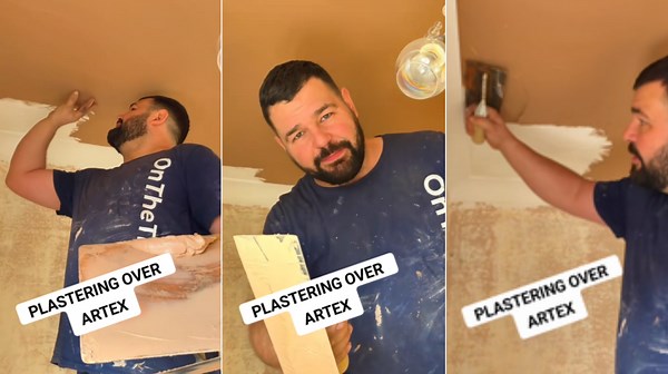 How to Skim Over Artex Without Using Bonding