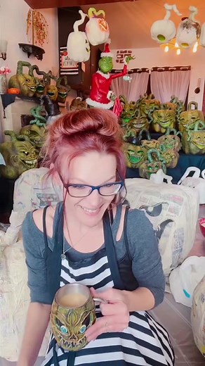 Paper Mache Pumpkin Patch: Halloween Inspiration