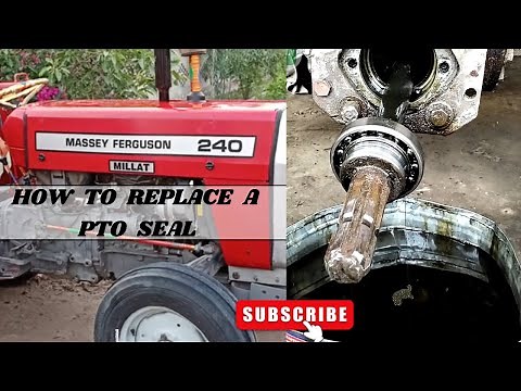 Massey Ferguson PTO | Replacing the PTO Seal.