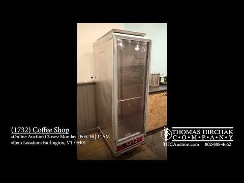 Restaurant & Café Equipment Auction ☕ Burlington, VT