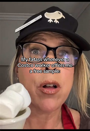 Enjoying Free Samples at Costco