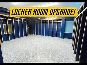Taking This Locker Room From Run Down to Top Notch, On A Budget!