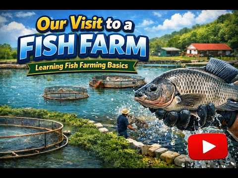 Our Visit to a Fish Farm | Learning Fish Farming | Part-2