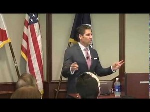 Grant Cardone speaking at The Huizenga Sales Institute
