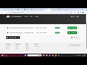 How to convert a song in MP3 Format to WAV File, AAC, AIFF, M4A, FLAC and WMA using website online