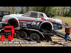 Team Associated SR10 Dirt Oval On Track