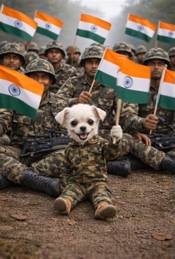 26 January 2026 coming soon 🇮🇳🇮🇳 #dog #ai #cutedog #trending #viral #youtubeshorts #shorts #border2
