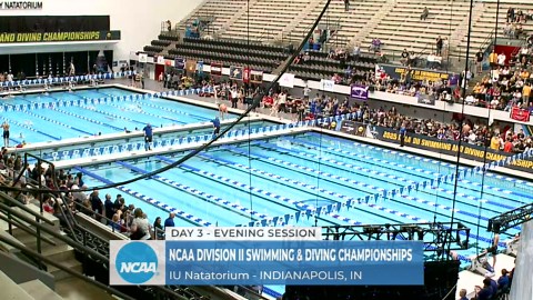 2025 DII swimming & diving day three: evening session full replay