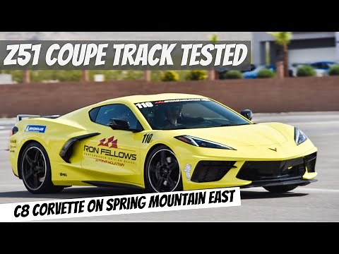 2022 Chevy C8 Corvette Track Review: Ron Fellows Driving School at Spring Mountain Motor Resort