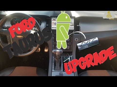 Ford Taurus 10inch Android Radio Install Tutorial 👋👋SYNC