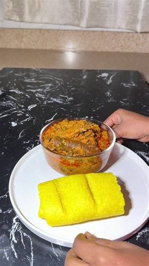 Egusi Soup with Eba: Day 9 of 100 Cooking Challenge