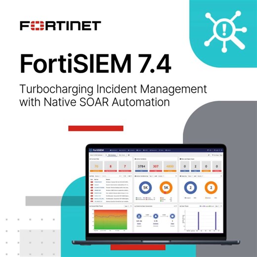 🆕 FortiSIEM 7.4 is here—bringing powerful new capabilities to elevate #SOC efficiency and threat response. 🚨 Smarter workflows 🤖 Built-in automation 🔍 GenAI-powered investigations 📊 New dashboards with deeper visibility 👉 Explore how #FortiSIEM 7.4 is transforming incident management: https://ftnt.net/61814Rjwc | Fortinet