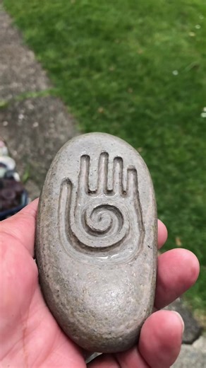 Healing Hand Symbol: Spirals, Protection & Energy