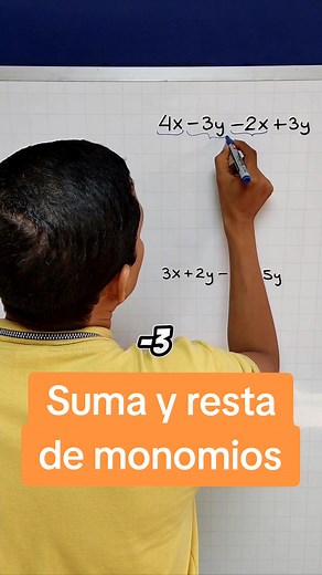 Suma y resta de monomios: Aprende matemáticas fácil