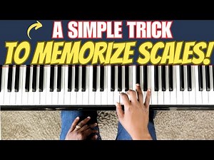 An EASY Method To Memorize Major Scales On Piano- Perfect For Beginners!