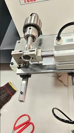 Thread detection and thread return machine