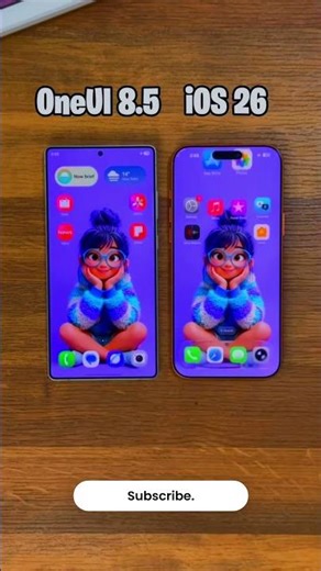 Samsung OneUI 8.5 vs Apple iOS 26 #Samsung #iPhone