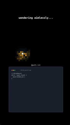BlindSearch — pitch black.