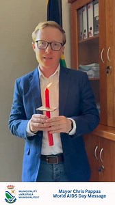 Watch: His Worship the uMngeni Mayor Chris Pappas's World AIDS Day Commemoration message. #makingprogresstogether | UMngeni Local Municipality