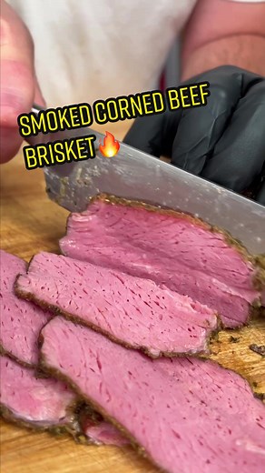 Smoked Corned Beef Brisket Recipe