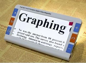 [Hot Item] 7 Inch Handheld Video Magnifier for Low Vision People; 7 Inch Portable Digital Video Magnifier