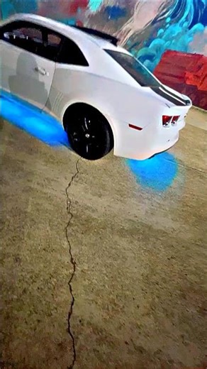 Blue light special ! #underglow #camaro #dewrightway