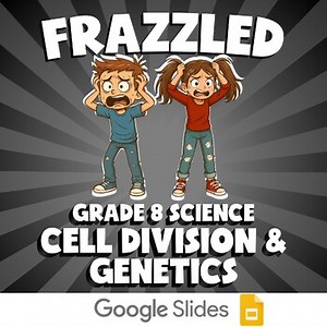 Cell Division & Genetics FRAZZLED Science Game | No Prep Grade 8 Review