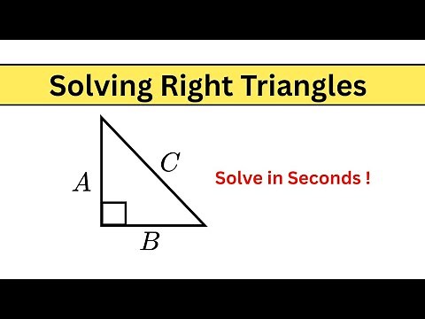 Solve Any Leg of The Right Triangle | Made Easy For Students!