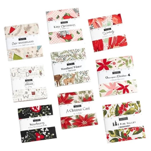 Moda Fabrics CHARM PACK Christmas - Precuts 5-inch Squares, 42 Pieces - Etsy
