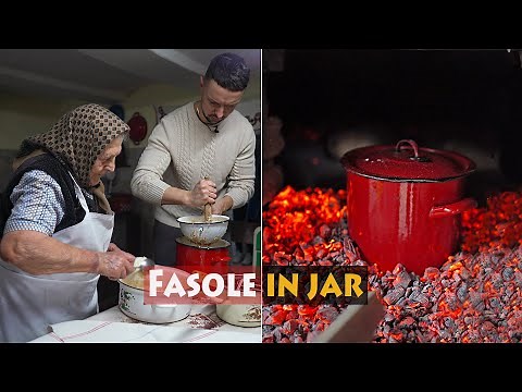 Rețeta bunicii de fasole bătută ▶ Gătită în jar🔥