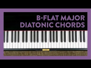 B-flat Major Diatonic Chords