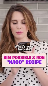 Kim Possible & Ron "Naco" Recipe | Christy Carlson Romano