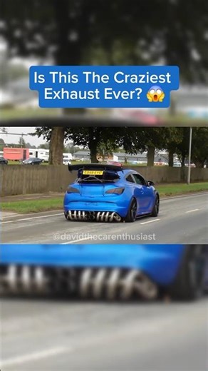 Astra VXR With Insane Custom Exhaust Leaving Carshow! #vauxhall #astravxr #cars