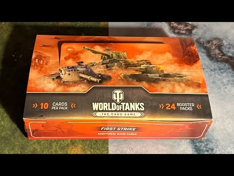World of Tanks TCG First Strike Boosterbox!