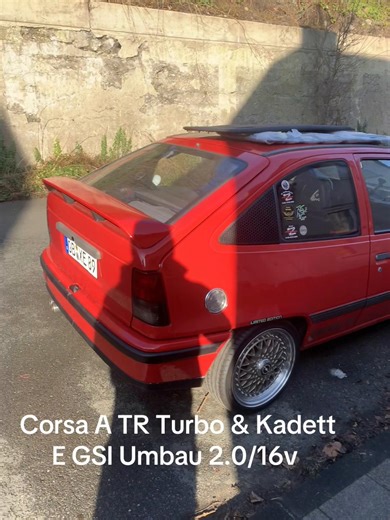 Corsa A TR Turbo & Kadett E GSI Performance Upgrade