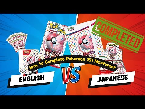 How to Organize Your Pokemon Binder (151 Master Set)