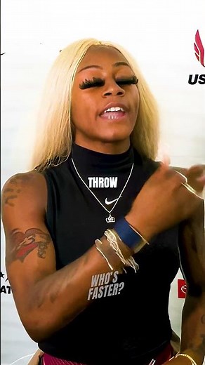 Sha'Carri Richardson Sets the Record Straight! 😱 #TrackAndField #Athlete