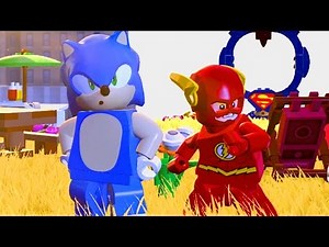 LEGO DIMENSIONS BR #61 - QUEM CORRE MAIS, FLASH OU SONIC? (EXTRAS)